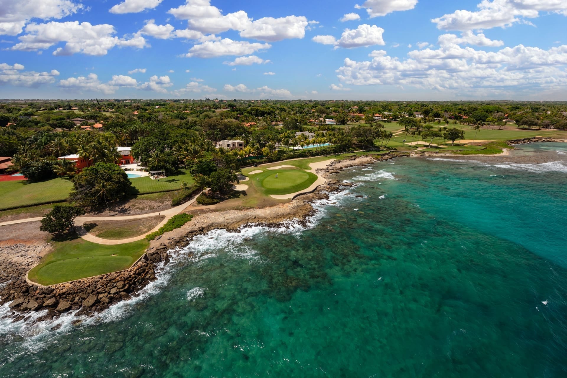Casa de Campo, Dominikana, linia brzegowa, golf na Dominikanie