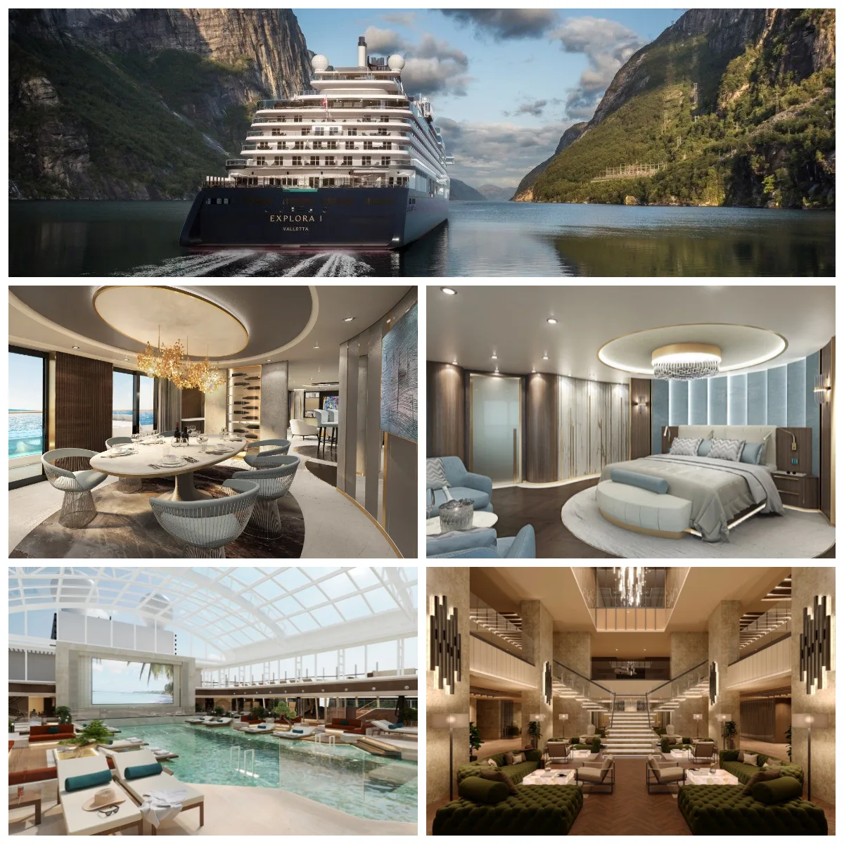 Explora Journeys, роскошные круизы