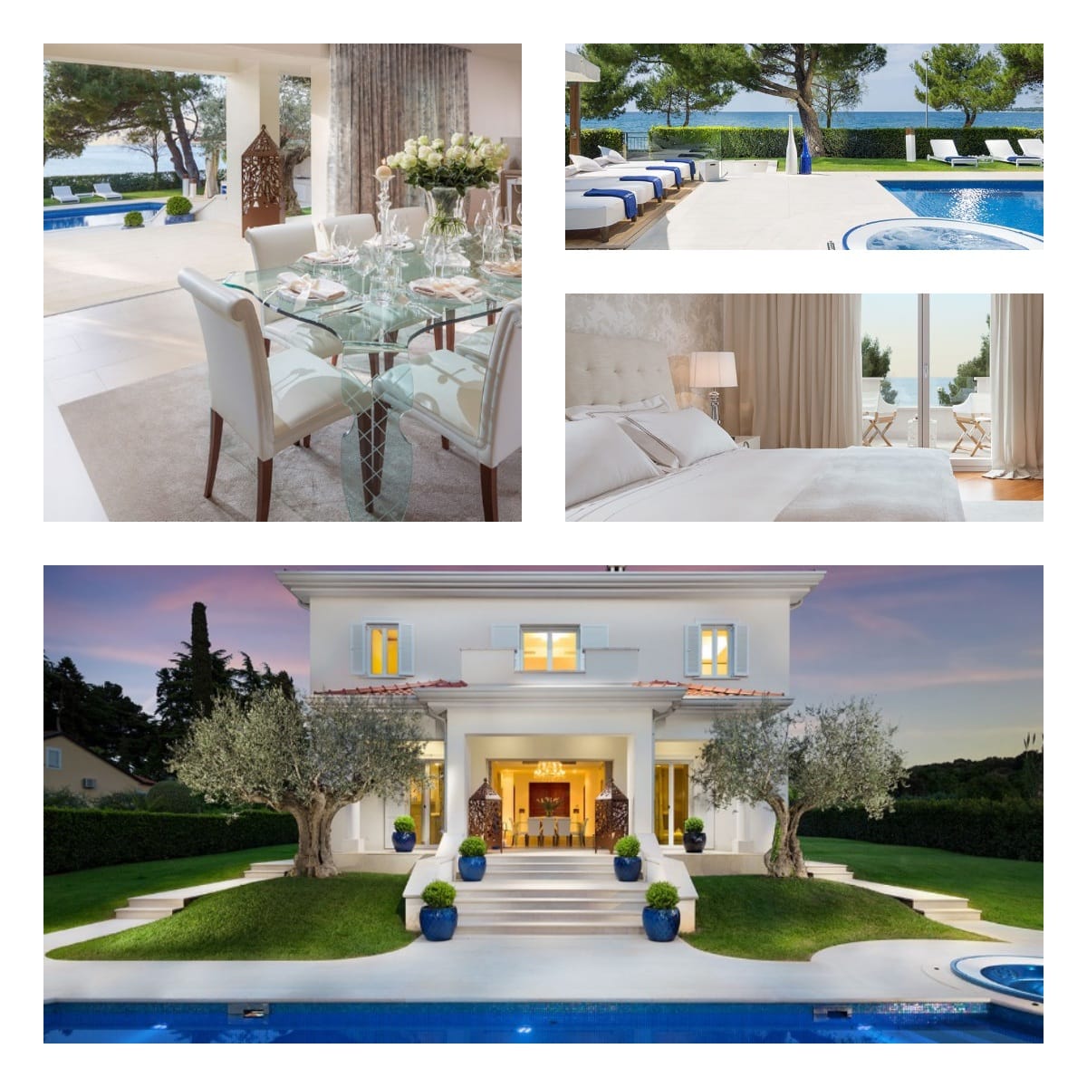 wakacje w chorwacji, Prywatne wille i rezydencje w Chorwacji