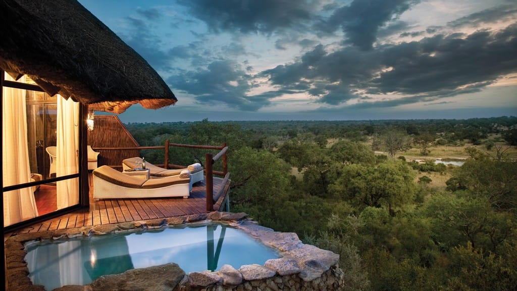 luksusowa lodge w afryce