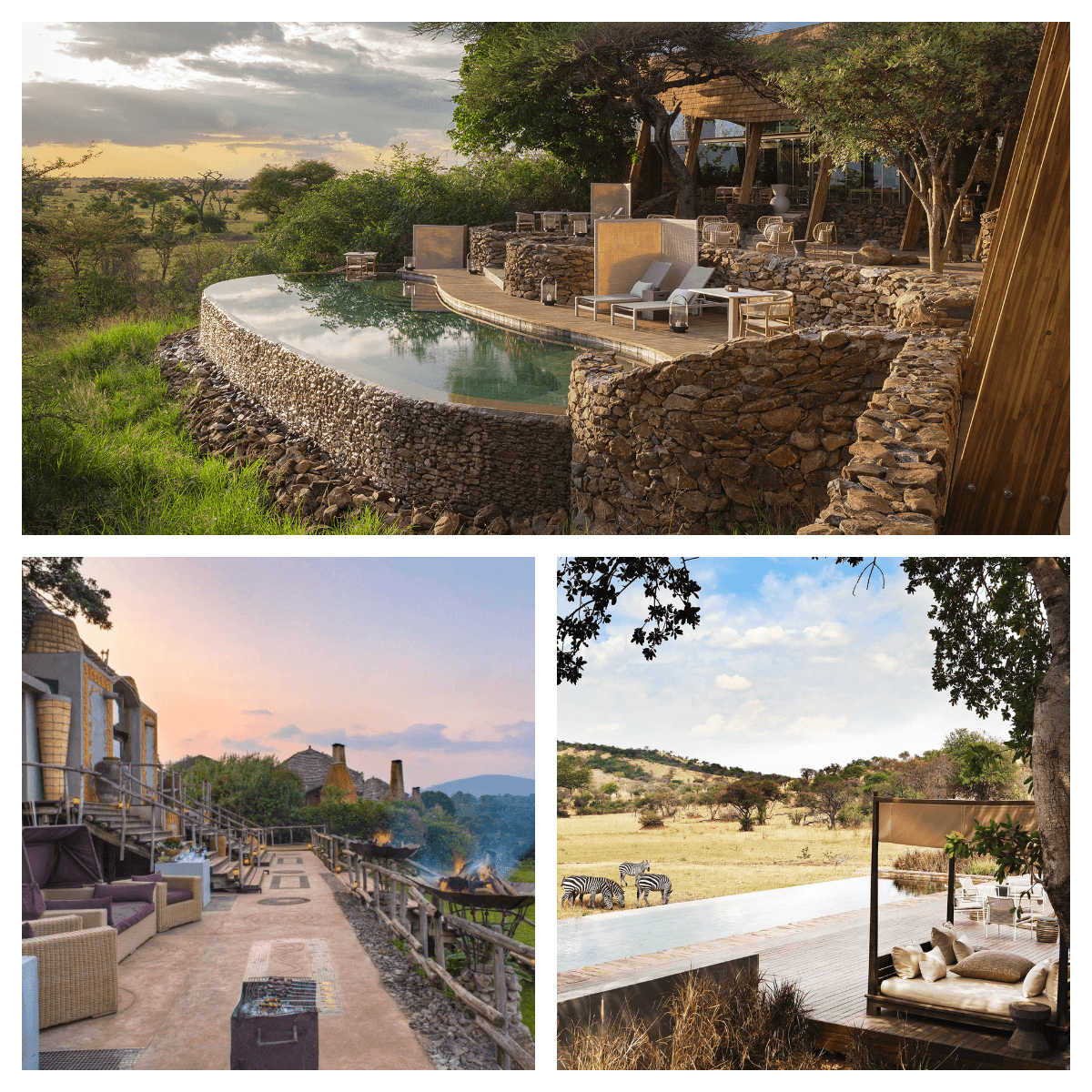 Luksusowa Ngorongoro Crater Lodge Tanzania- safari z CARTER