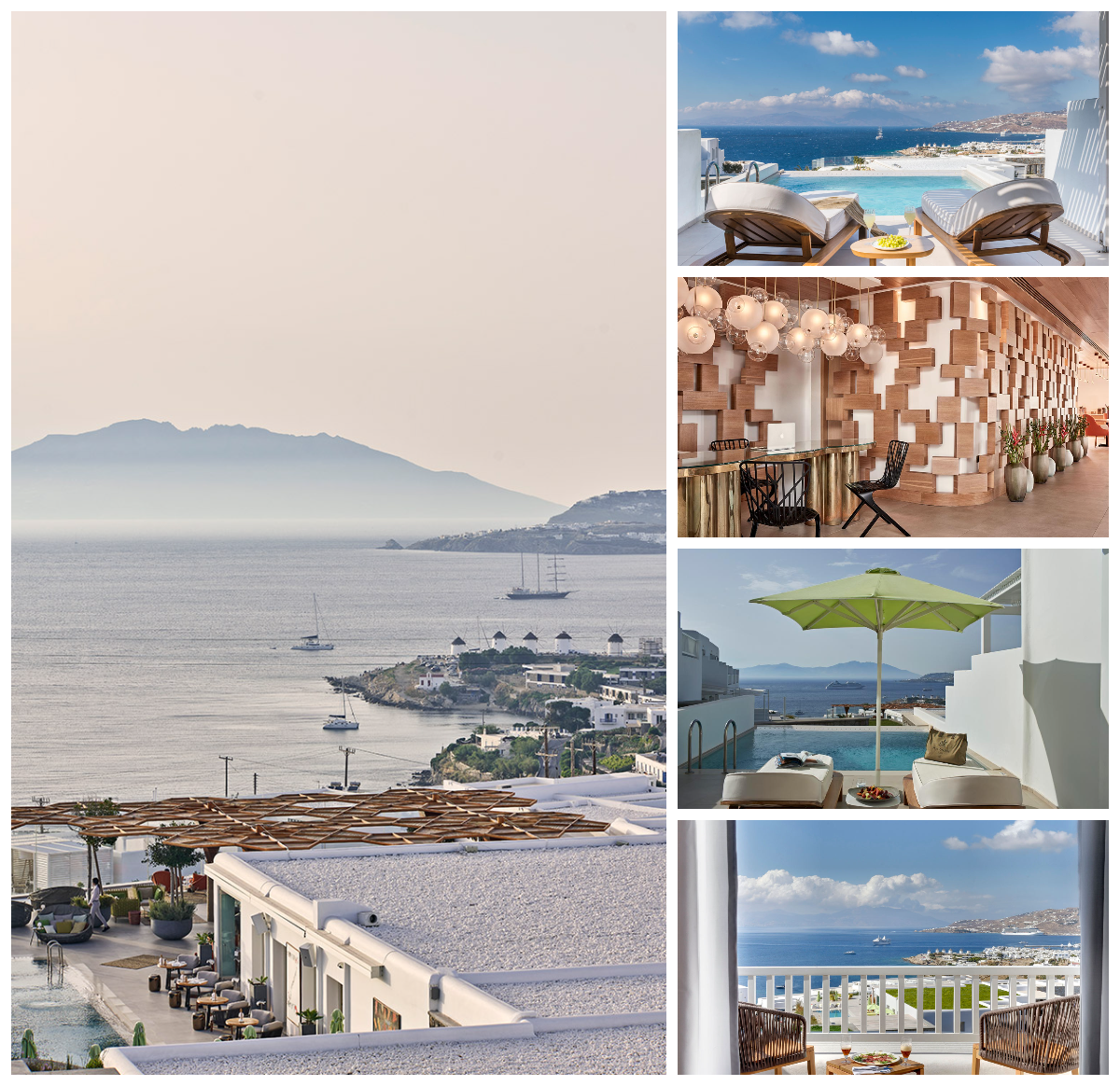 Myconian Naia - luksusowe hotele na Mykonos, ekskluzywne wczasy na Mykonos