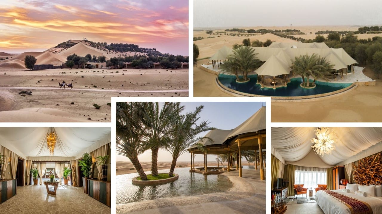 Hotel Bab Al Shams Desert Resort & Spa Położony na pustyni nieopodal centrum Dubaju