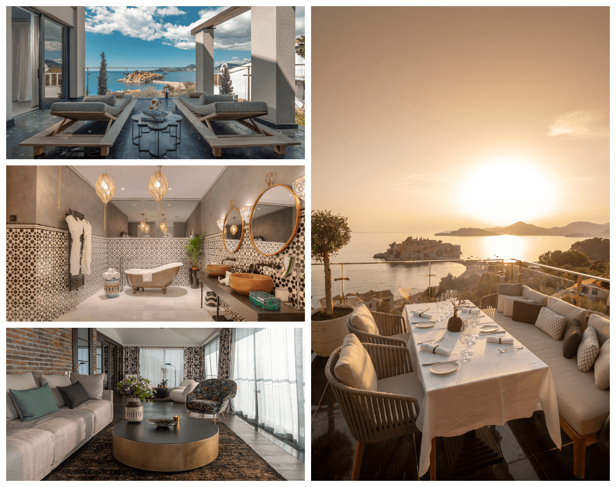 villa geba czarnogora, luksusowe hotele w Czarnogórze, ekskluzywne wakacje w Czarnogórze