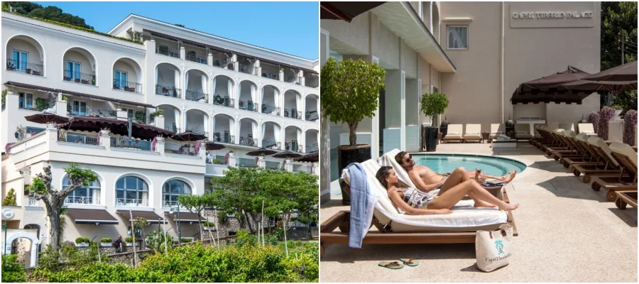 Капри, дворец Тиберио