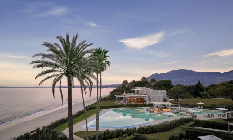 Ikos Andalusia beach in Andalusia and villa with swimming pool