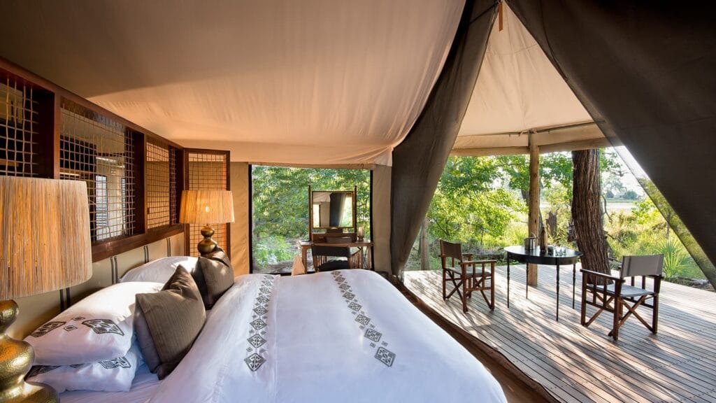 andbeyond nxabega on on a botswana luxury safari in the okavango delta