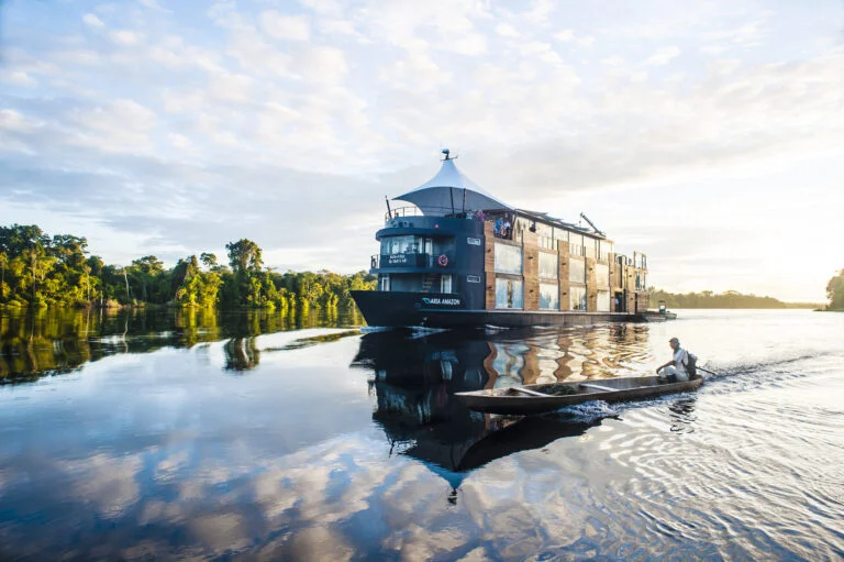 Aria Amazon cruise on the Amazon River