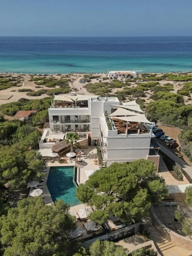 Teranka Formentera,Wyjątkowy hotel na wyspie Formentera,Bogata oferta apartamentów