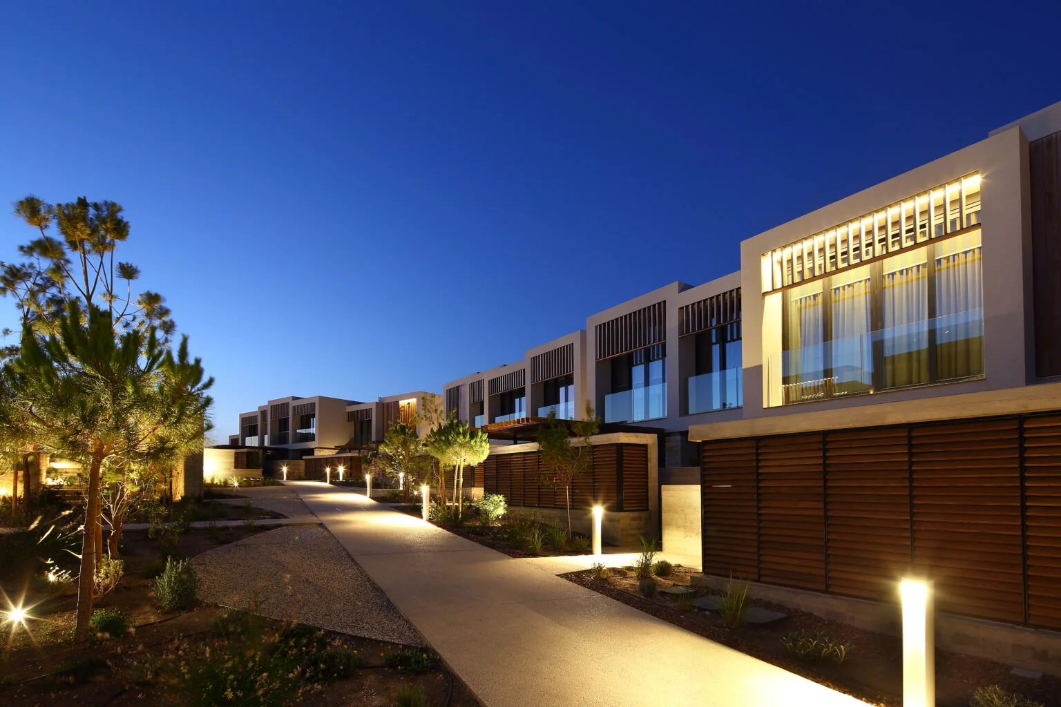 Освітлений готель Minthis Reort, Пафос, Кіпр