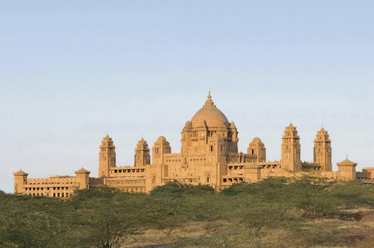 Umaid Bhawan Palace,Jodhpur,Wycieczka do Indii w wyjątkowym stylu,Pałac połączony z muzeum i apartamentami