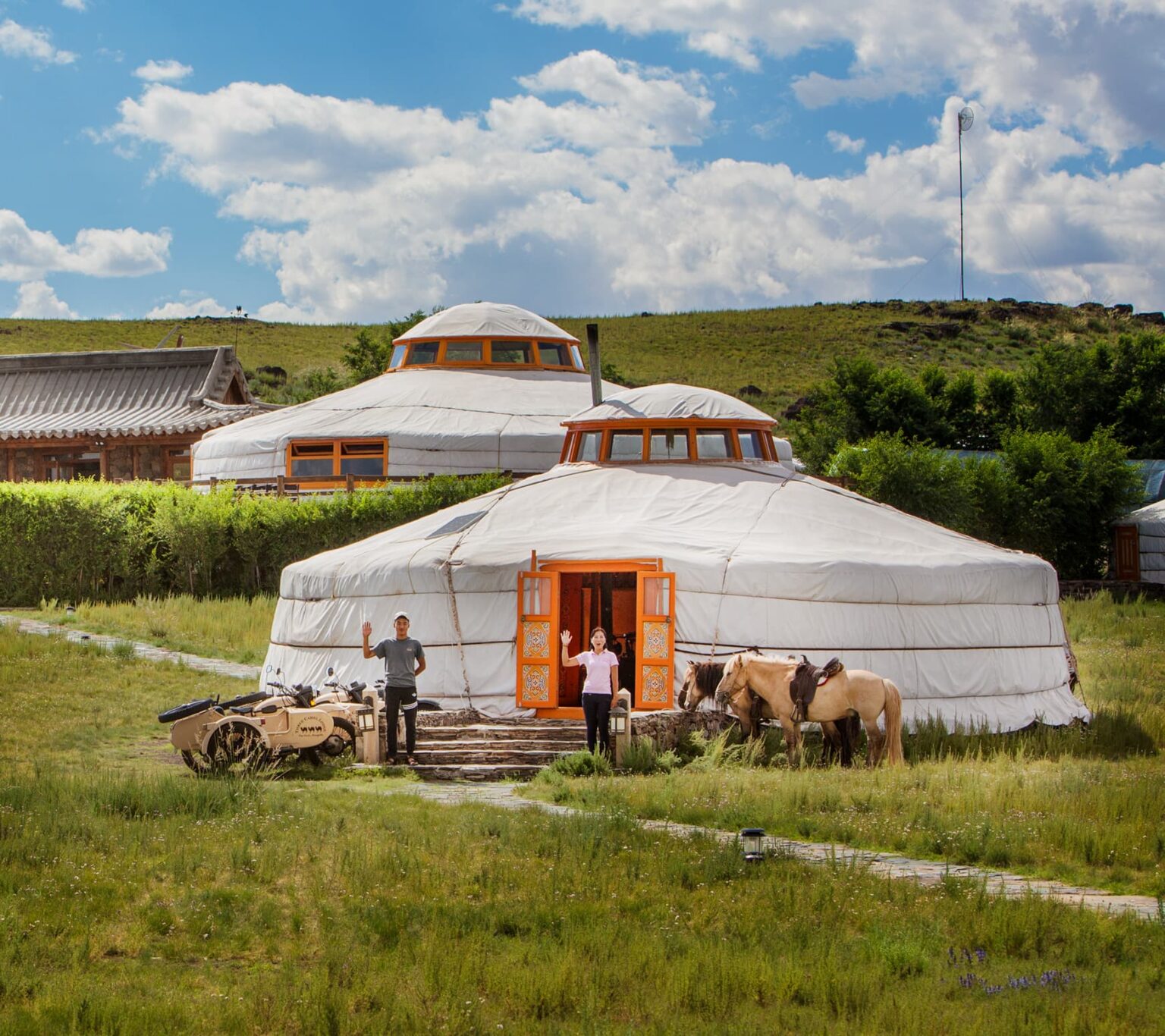 Three Camels Lodge, Pustynia Gobi w Mongolii 3