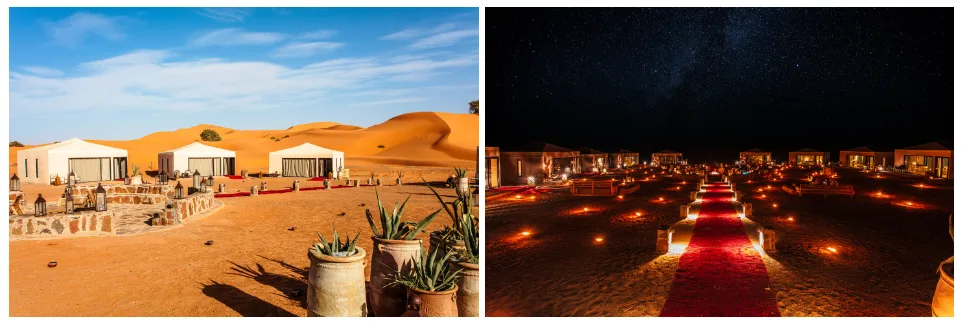 Ночівля в Сахарі, Марокко