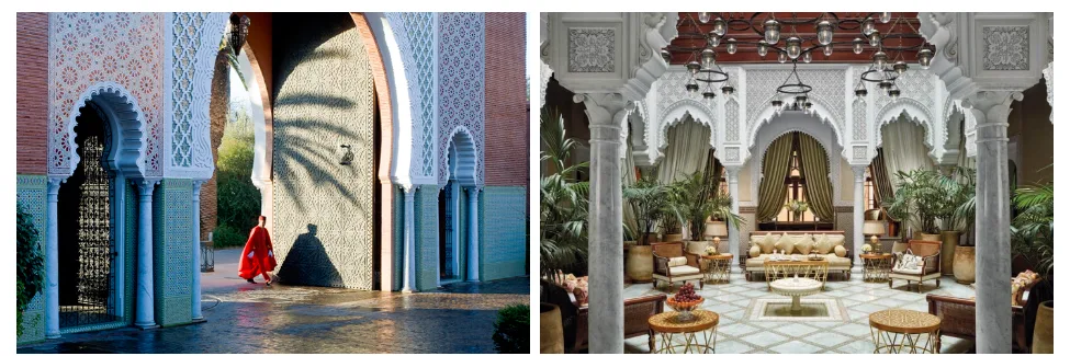 Розкішний готель Royal Mansour в Марракеші