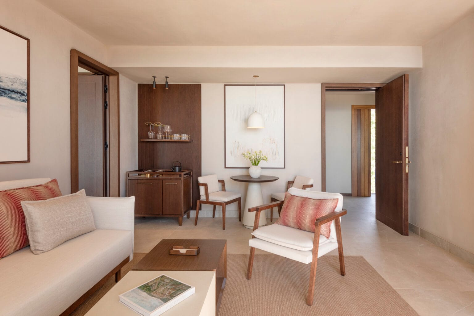 Fairmont La Hacienda Hotel Room 1022 Lounge, La Alcaidesa, Andalucia. Spain
