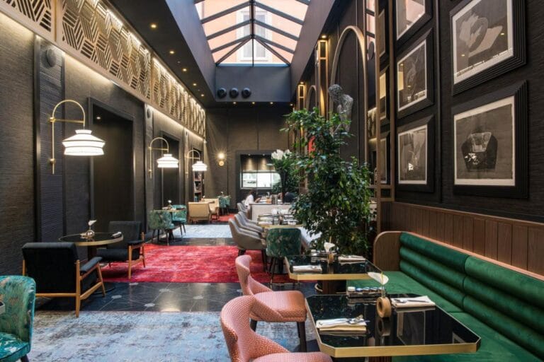 Patio hotelu Umiltà 36