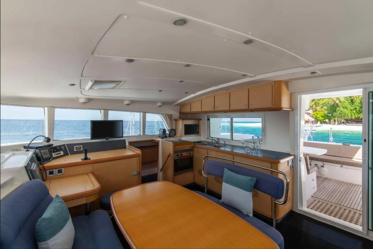 An example of an apartment on the water