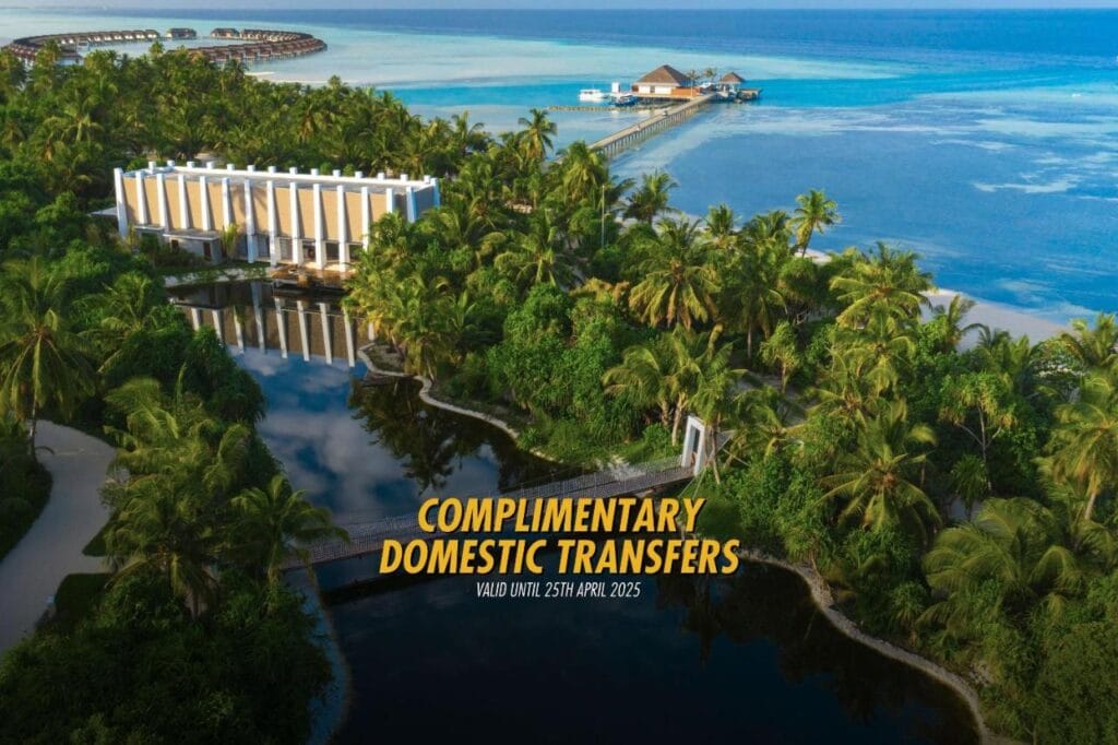 pullman maldives all inclusive resort z lotu ptaka