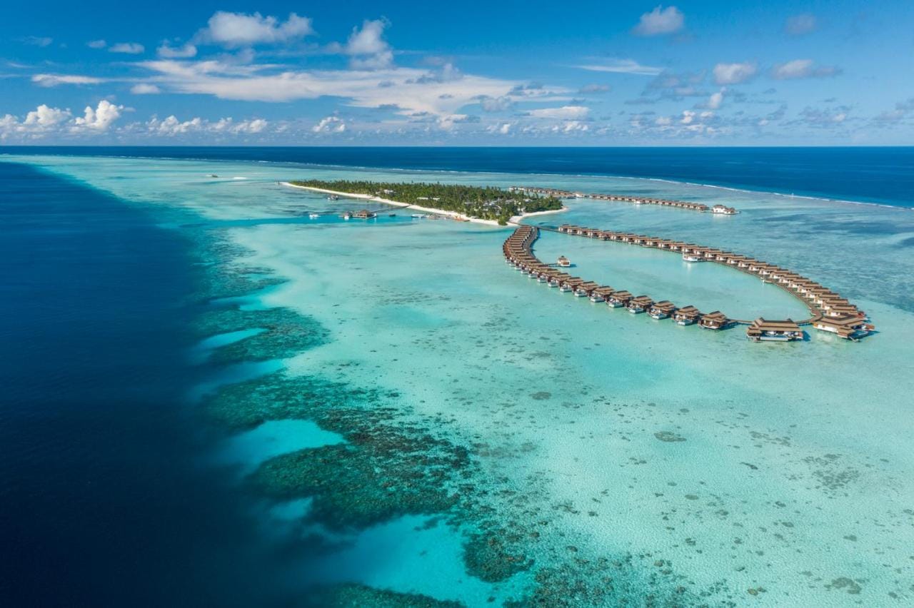 pullman maldives all inclusive resort z lotu ptaka