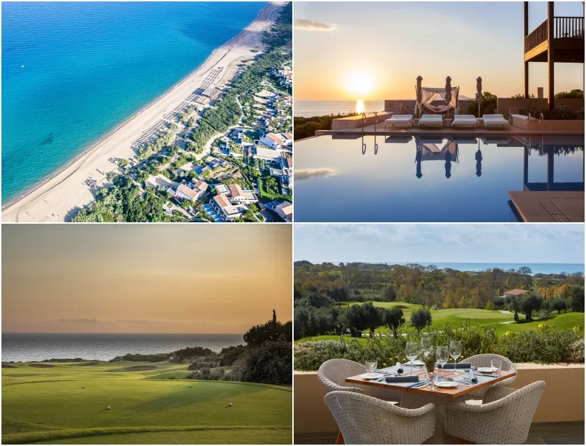 романос, роскошный курорт, коста наварино