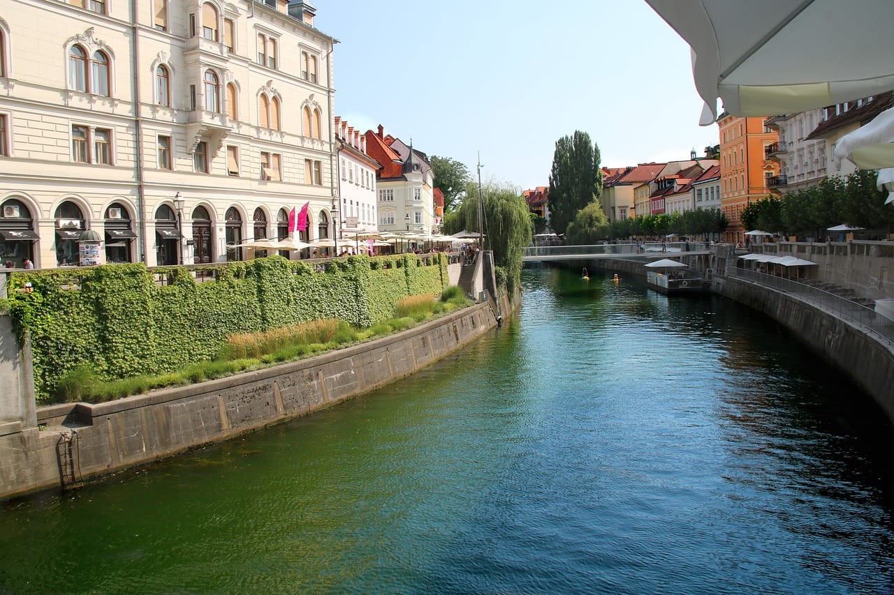 ljubljana z łodzi