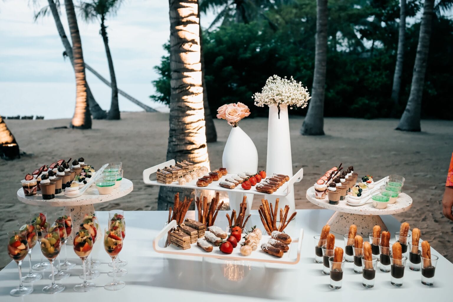 banwa private island desery wedding