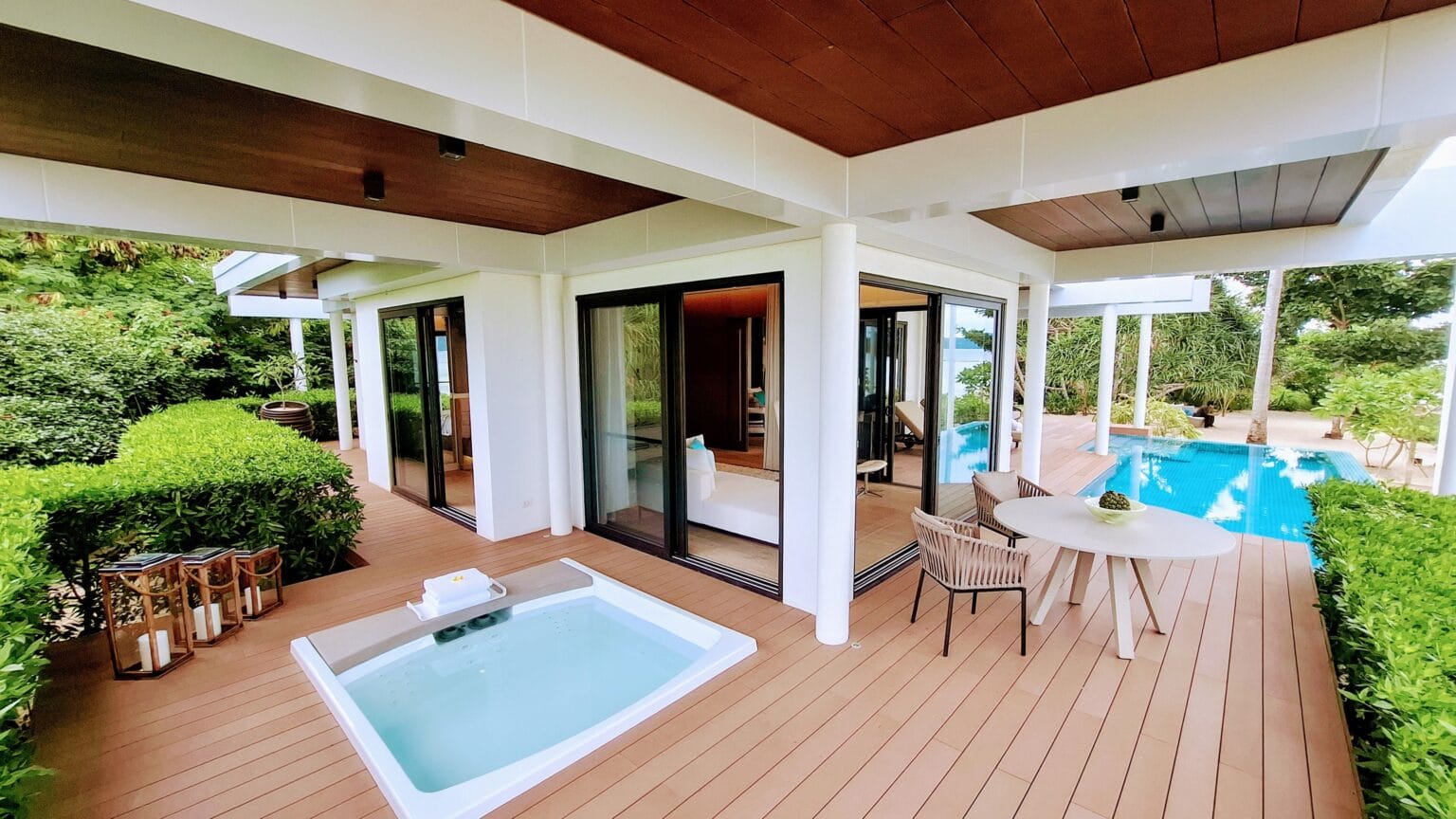 banwa private island north villa taras