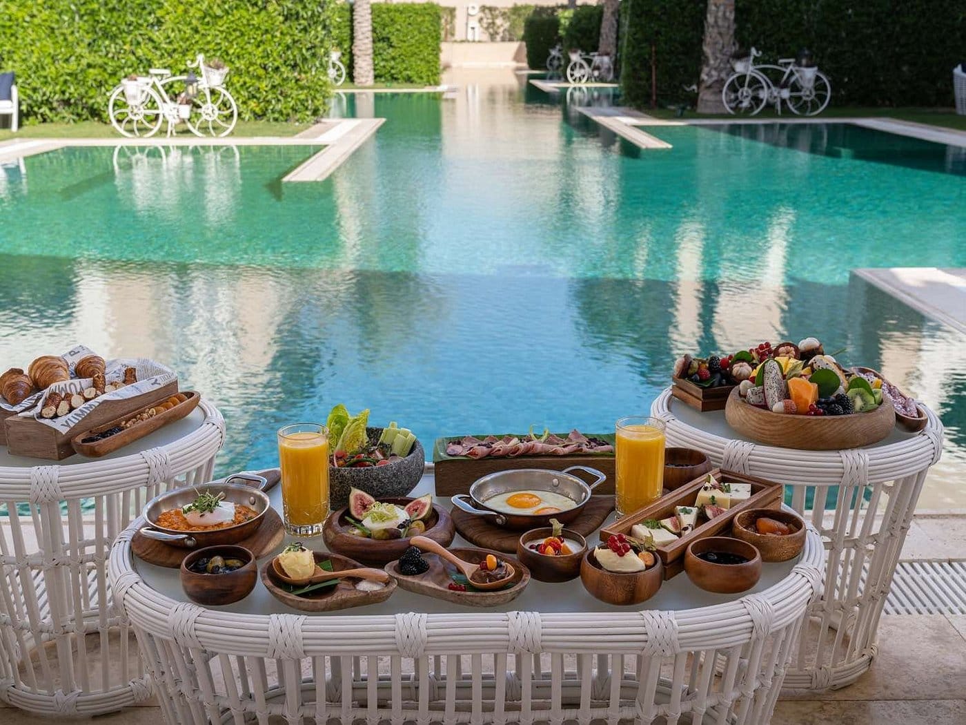 club prive by rixos saadiyat island śniadanie