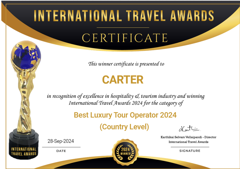 international travel awards carter