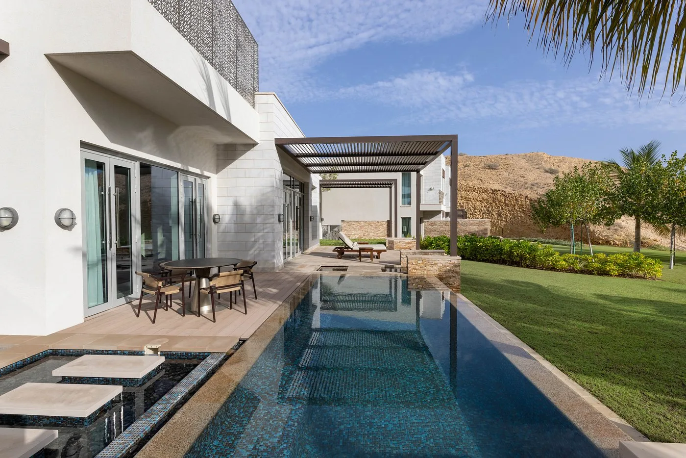 jumeirah muscat bay santuary villa swimming pool 1