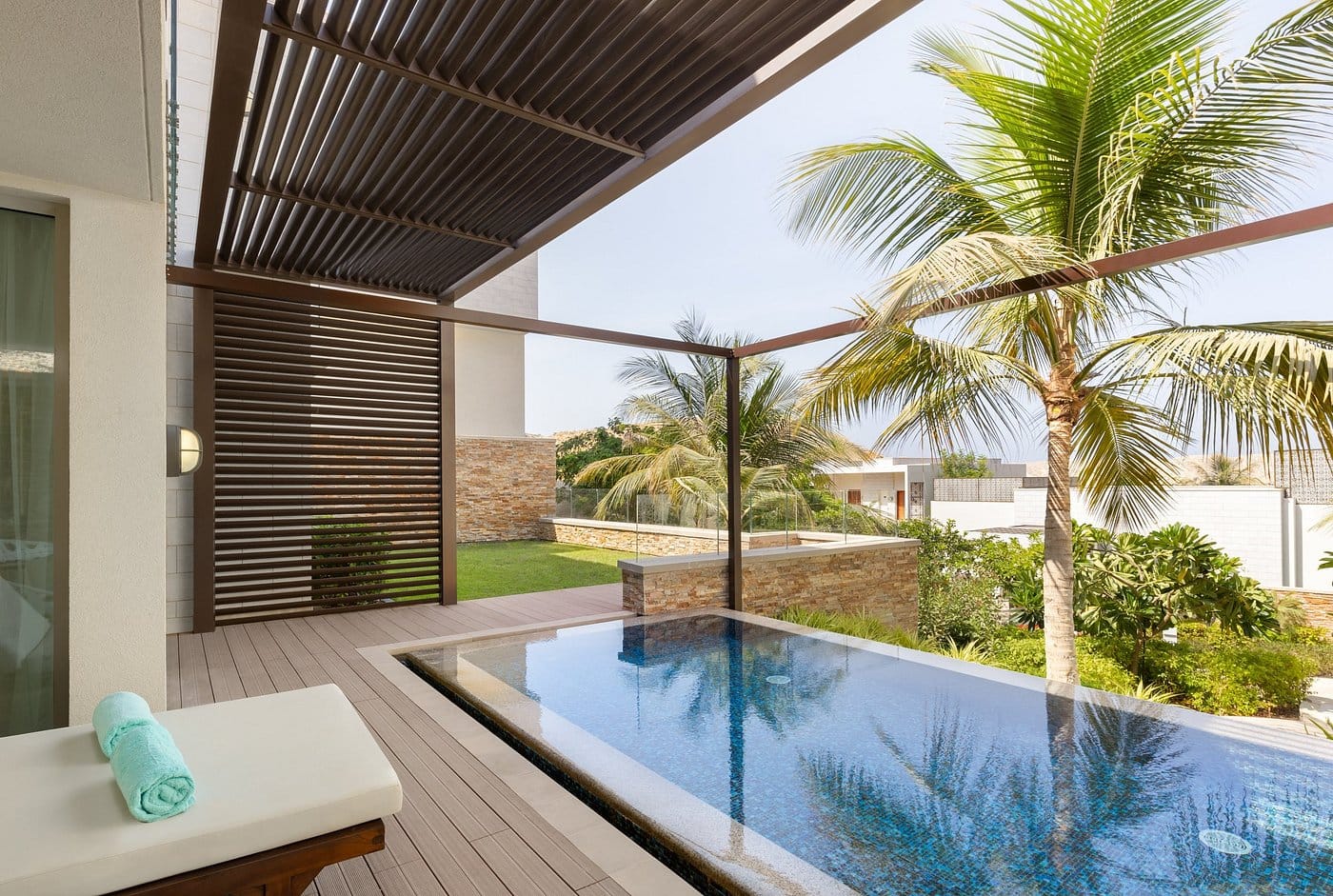 jumeirah muscat bay summerhouse with garden and pool