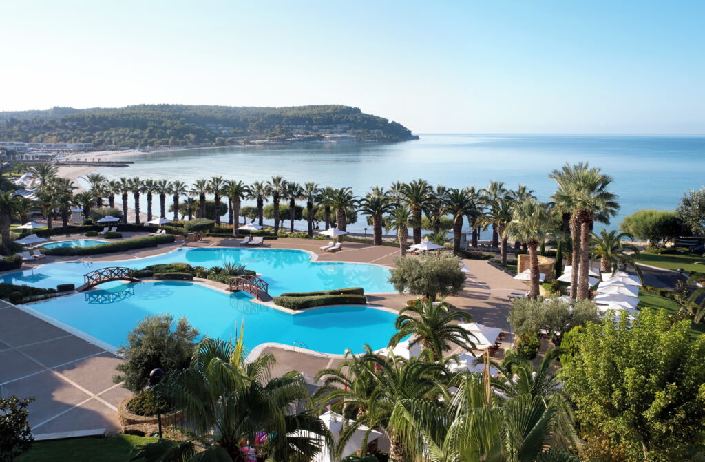 sani beach główny basen