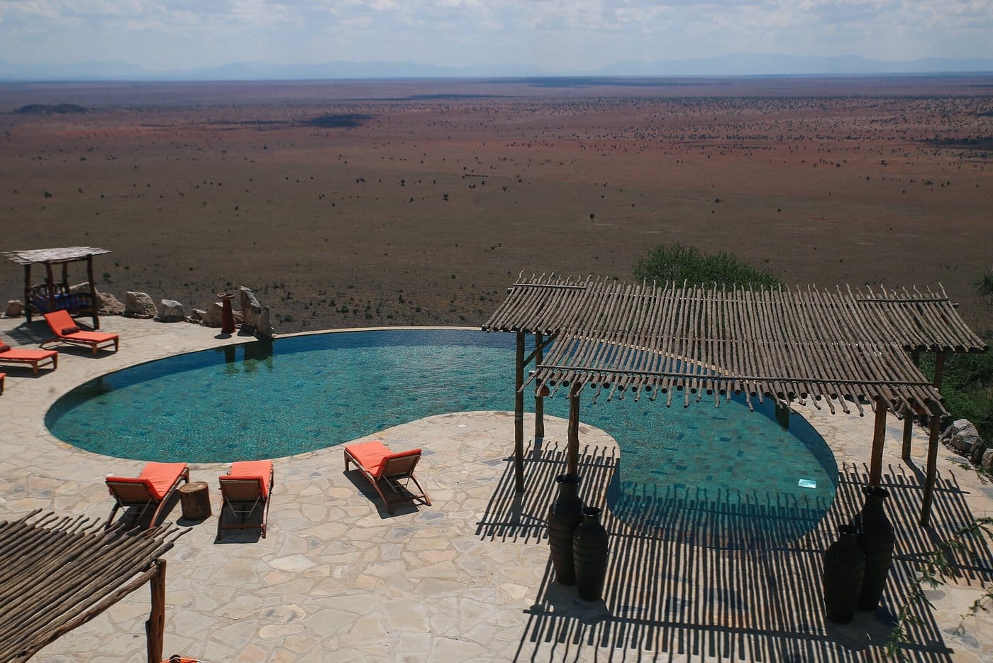 soroi lions bluff lodge basen z widokiem