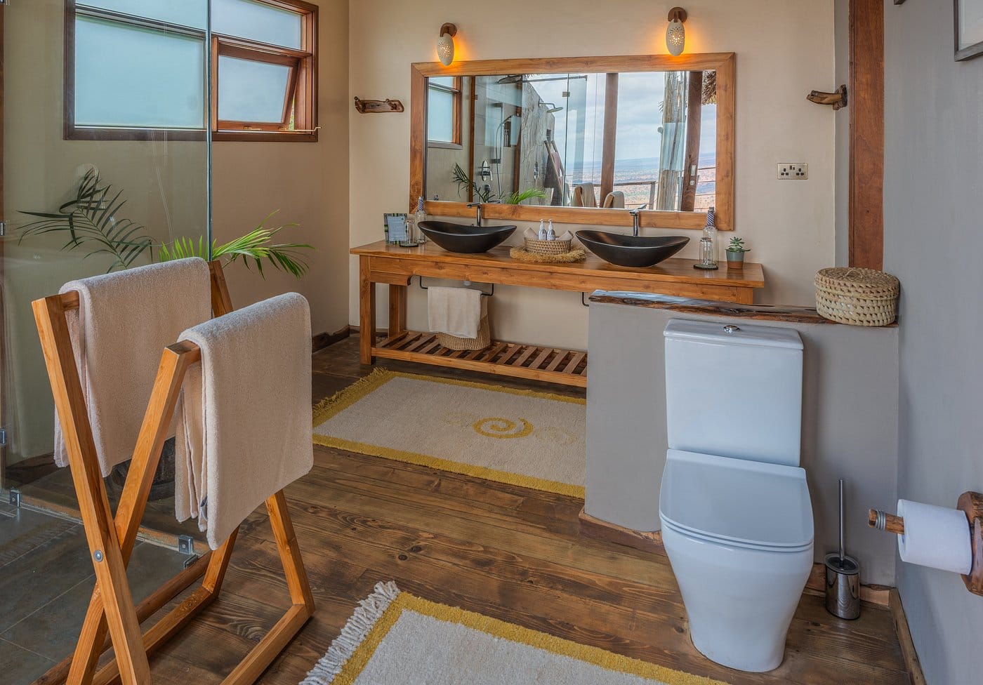 soroi lions bluff lodge łazienka