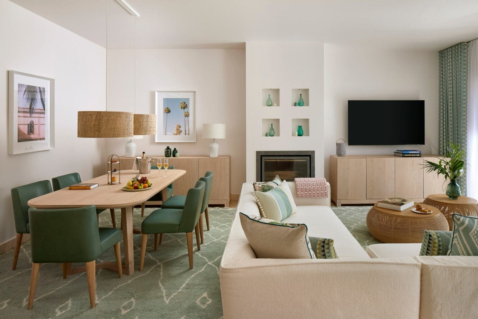 vila vita parc villa almar strefa wypoczynkowa jadalnia