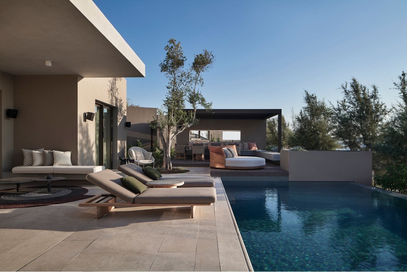 w costa navarino ewow villa z prywatnym basenem