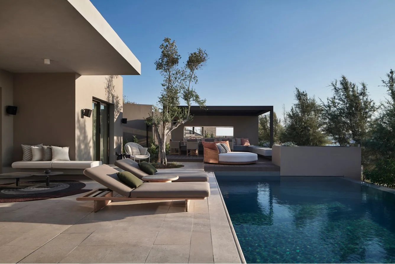 w costa navarino ewow villa z prywatnym basenem