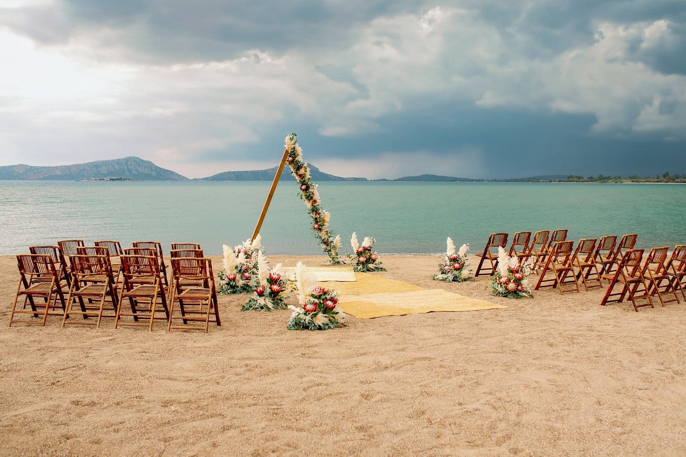 w costa navarino ceremonia ślubu