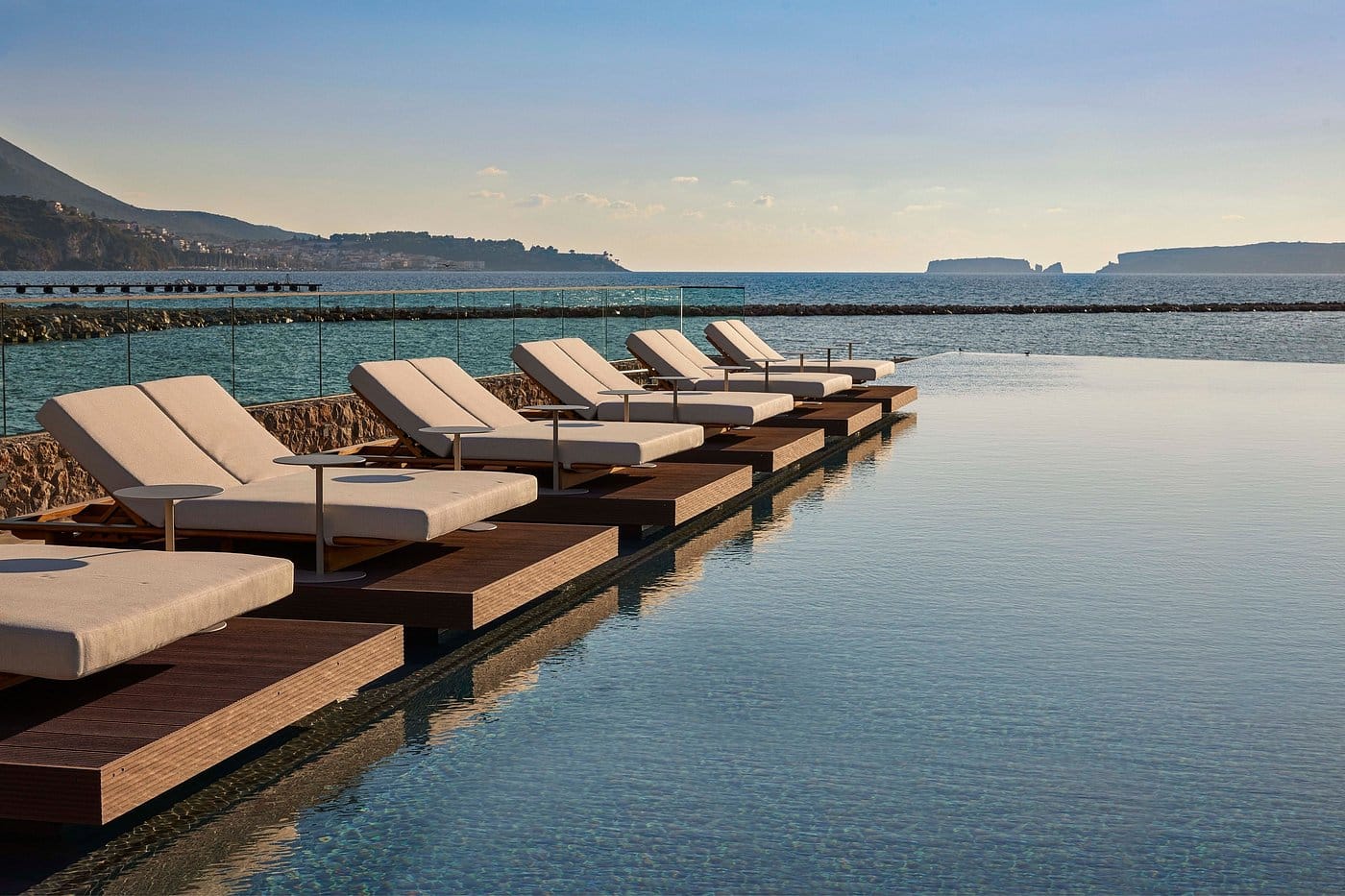 w costa navarino pool at between