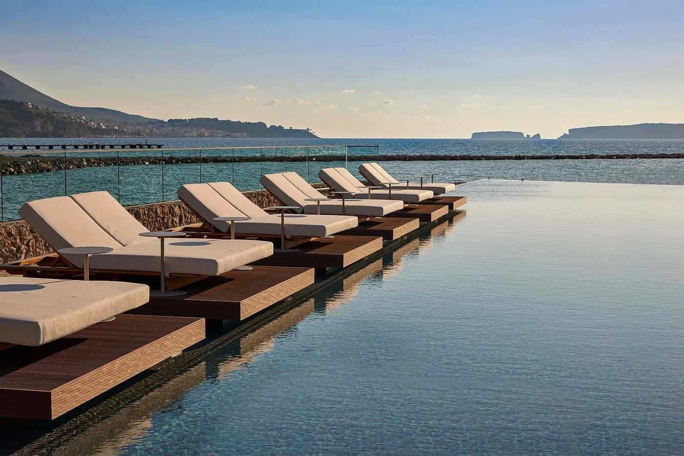 w costa navarino pool at between