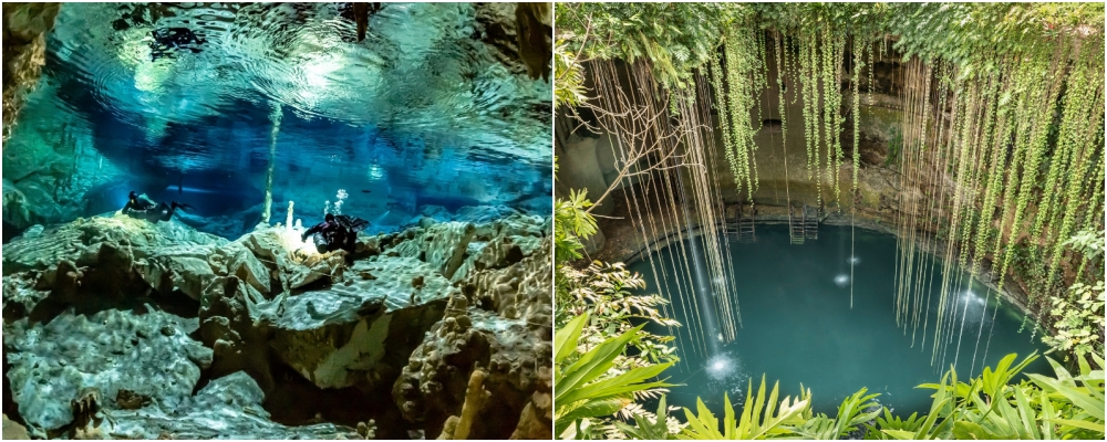 cenotes w meksyku, riviera maya