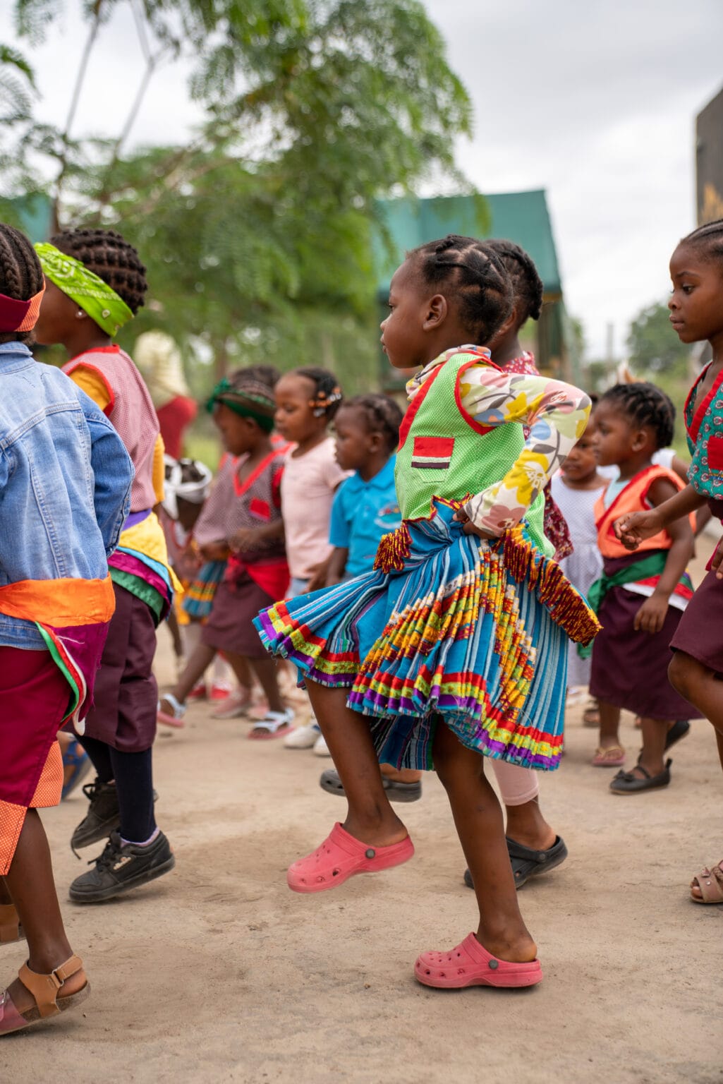 cheetah plains creche dancing