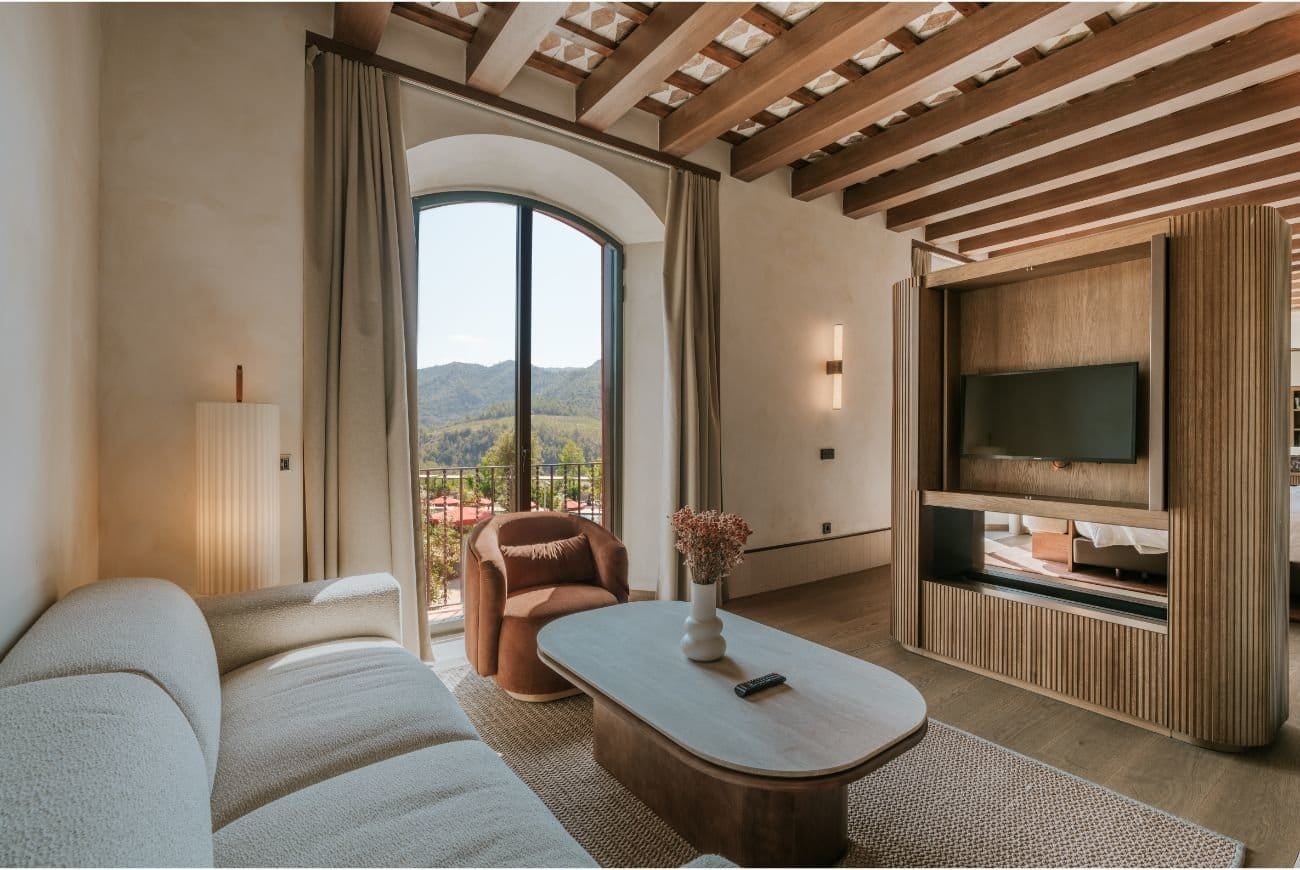 gran hotel mas d'en bruno salon