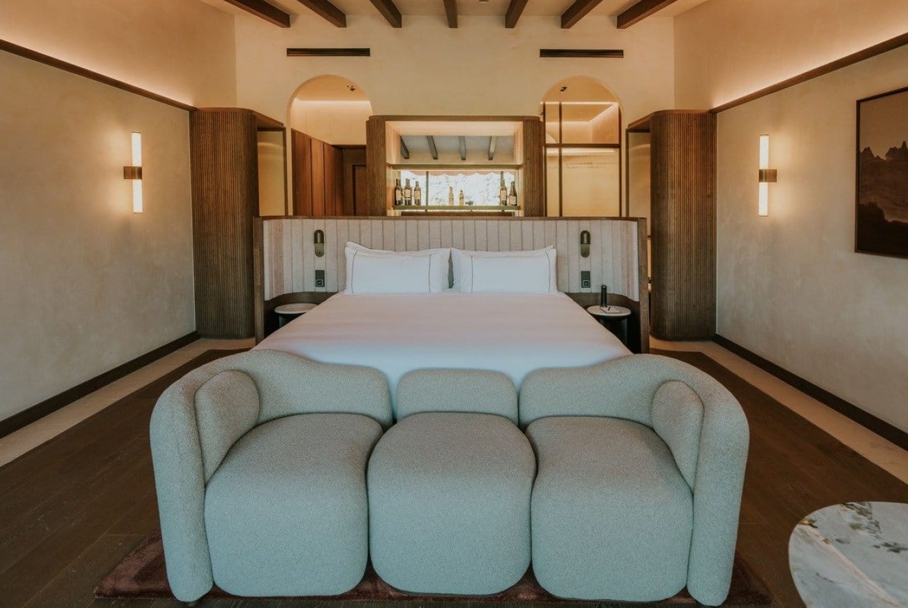 gran hotel mas d'en bruno sypialnia