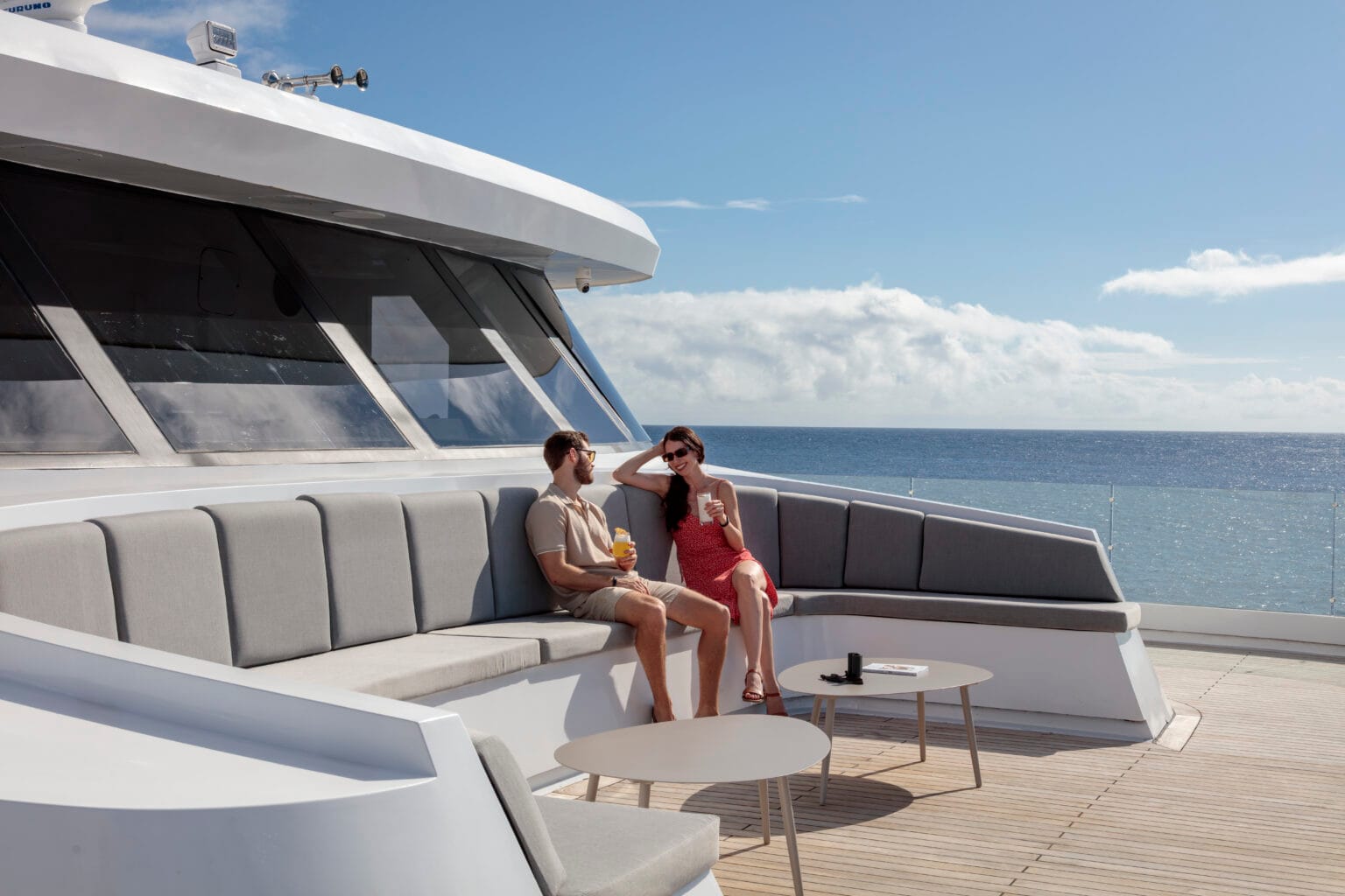 observation deck 2 hermes galapagos mega catamaran