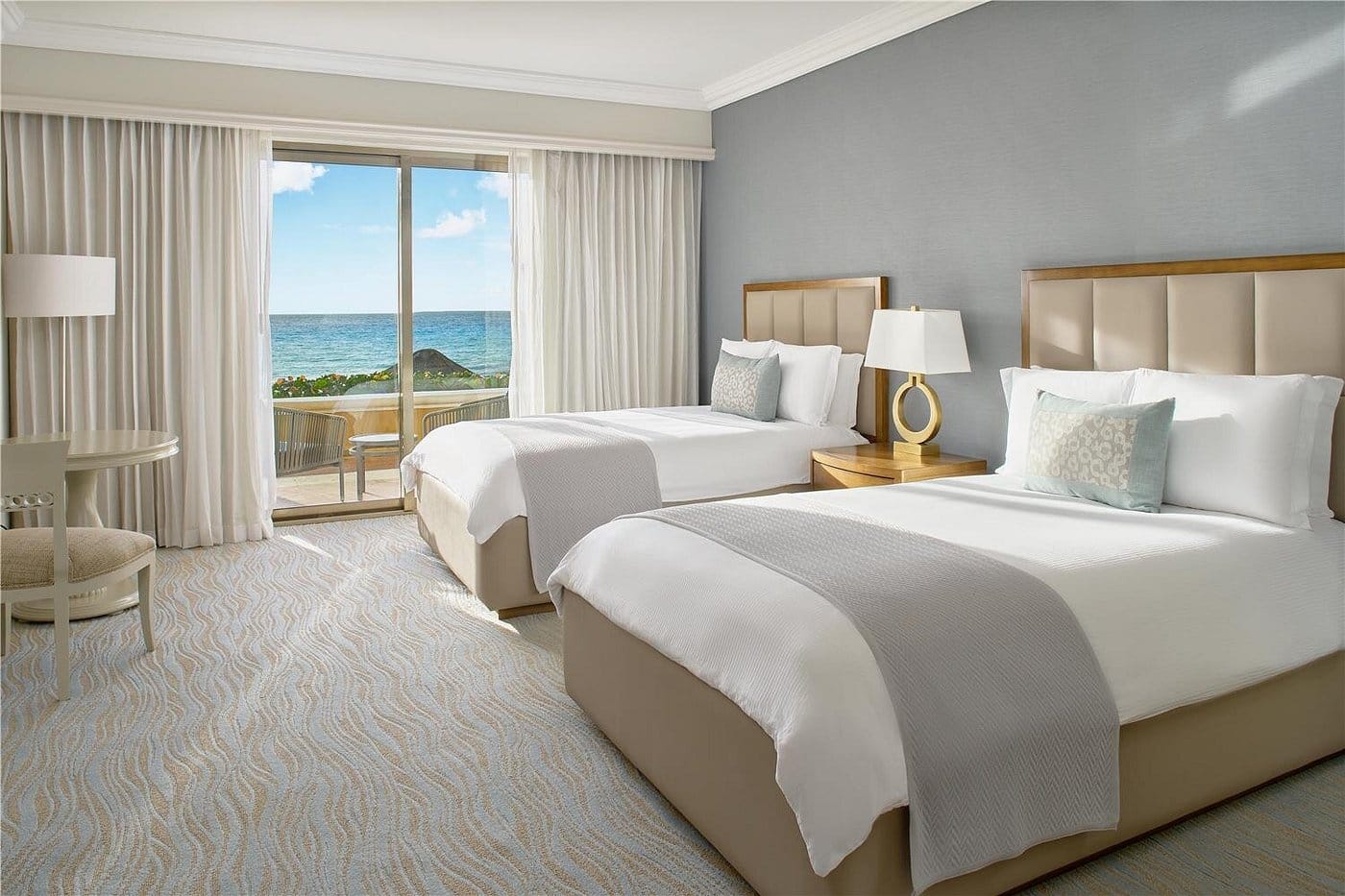 kempinski hotel cancún twin bed