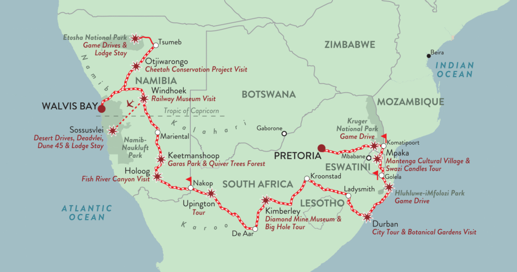 rvr mapa