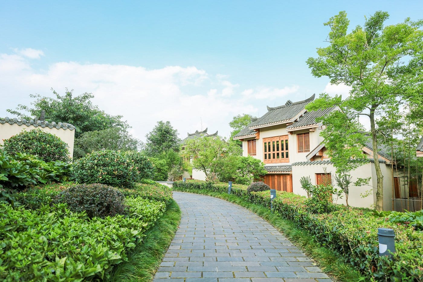 six senses qing cheng mountain ogrody