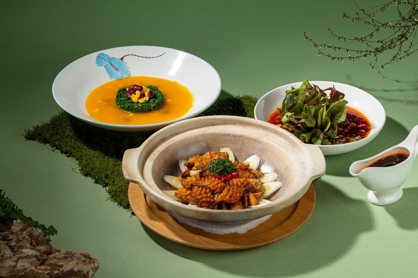 six senses qing cheng mountain posiłki