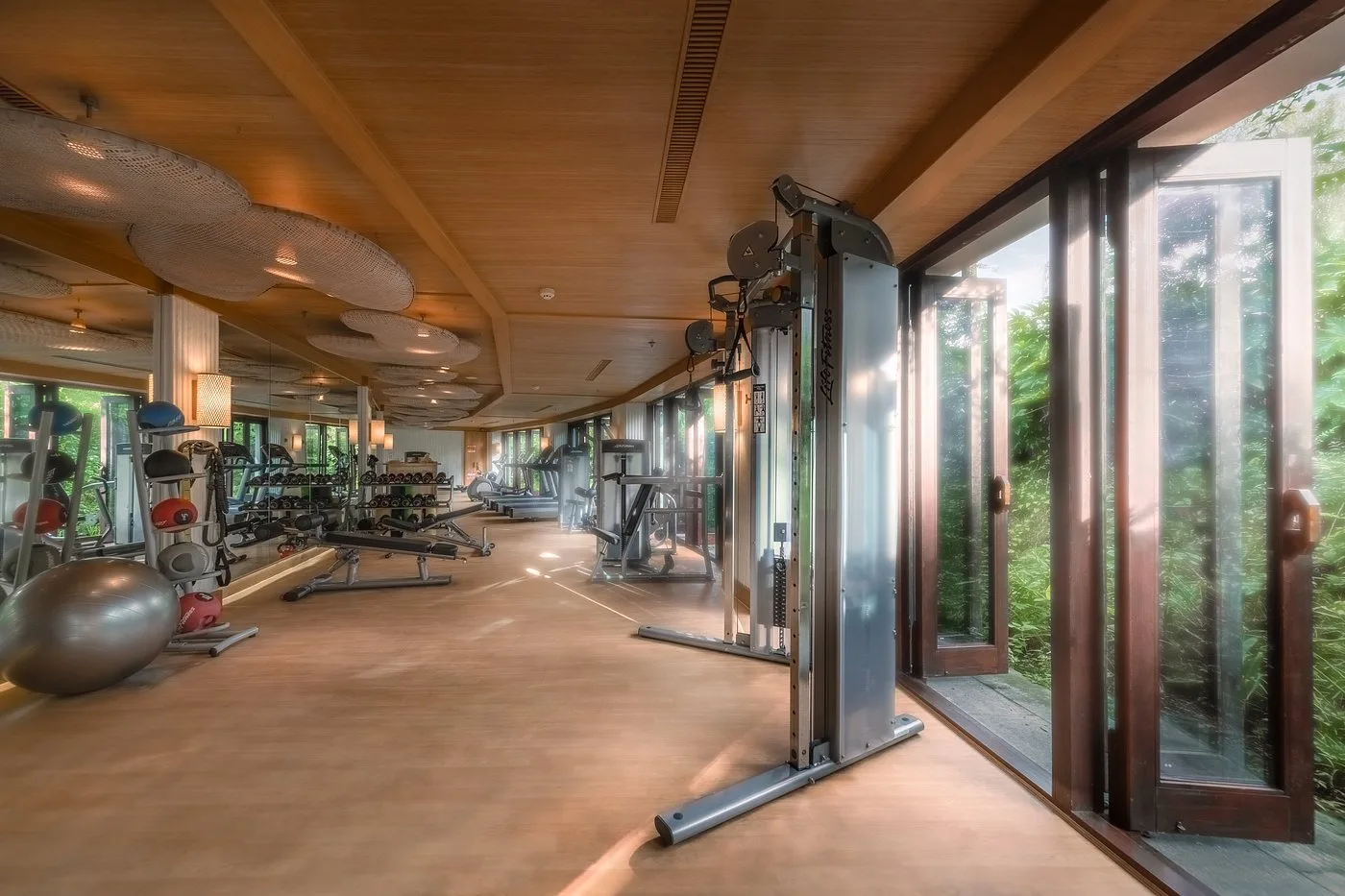 Тренажерний зал Six Senses Qing Cheng Mountain